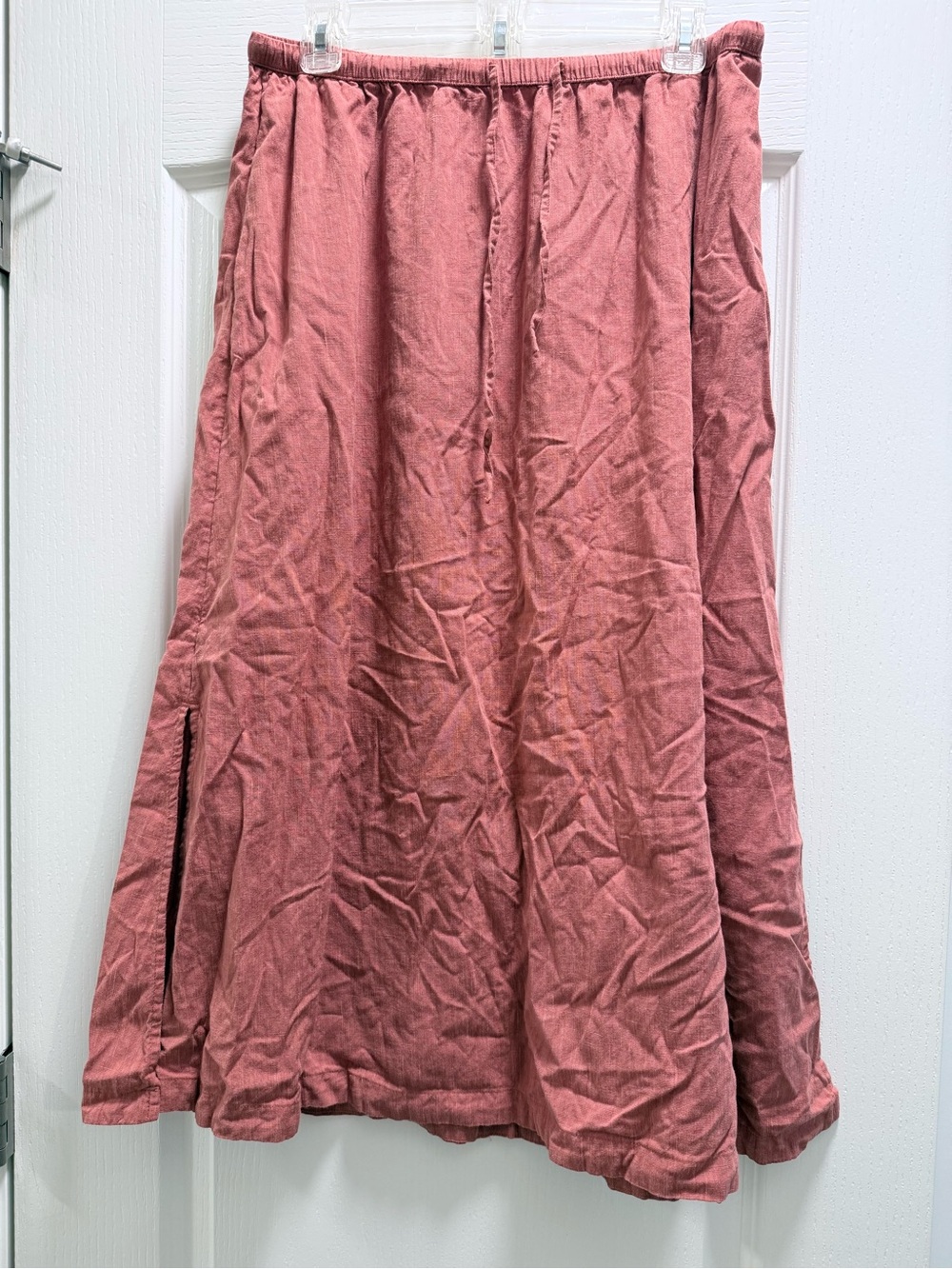 Universal Thread Coral A-Line Maxi Skirt